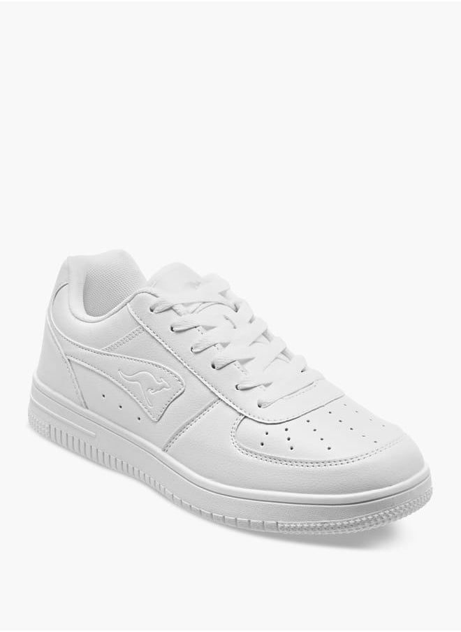 kangaROOS Men's Logo Detail Sports Shoes with Lace-Up Closure  - Image 1