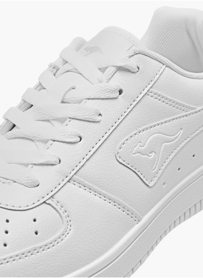 kangaROOS Men's Logo Detail Sports Shoes with Lace-Up Closure  - Image 4