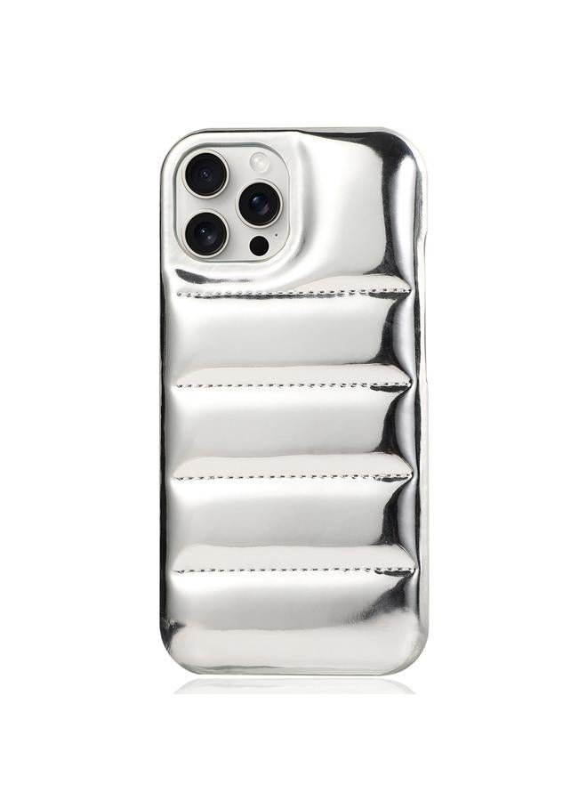 اس-توب جراب هاتف شامل من Laser Aurora Down Jacket لهاتف iPhone 15 Pro - Image 1