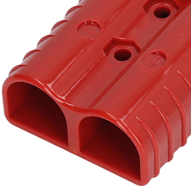 نماذج تصميم متعددة موصل Yosoo 350A 600V مع مقبض وغطاء غبار للسيارات الشمسية، حجم صغير (رمادي) (أحمر) تبديل سريع للاستخدام تصميم كلاسيكي عملي نماذج موفرة للمساحة ألوان عالمية متنوعة تصميم عملي عام - Image 2