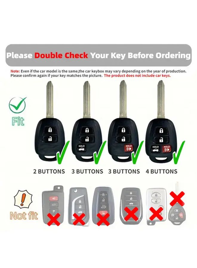 Transparent Black TPU Anti Drop Protective Cover for Car Keys 2009 2019 Models - Image 3