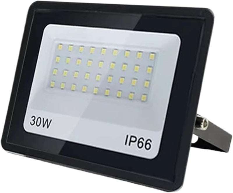30W Cold White LED Flood Light IP66 Waterproof Outdoor Spotlight Garden Lights - Image 1