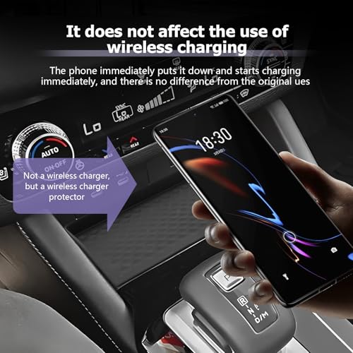LUWU Center Console Wireless Charging Protective Mat for 2025 Mitsubishi Outlander Accessories 2025 Outlander Center Console Silicone Non-Slip Pad Anti-Dust Mat(NOT for Outlander PHEV&Sport) - Image 5