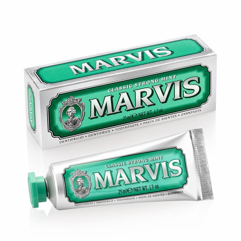 Marvis Classic Strong Mint Toothpaste, 1.3 oz - Image 1