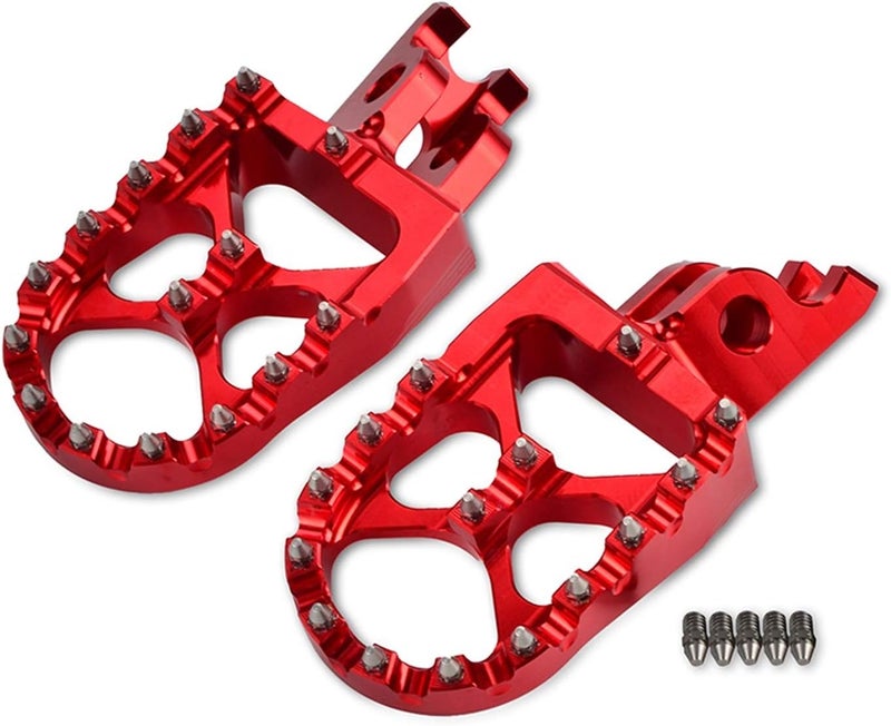 QASULER Billet CNC Foot Pegs for CRF250L/M - Image 1