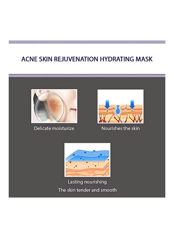 BIOAQUA PURESKIN - Acne & Rejuvenation Mask Sheet Treatment Face Rejuvenation Effective Removal Hamamelis Extract Nourishing Of (PACK OF 4 Mask Sheets = 4 x 30g) - Image 4