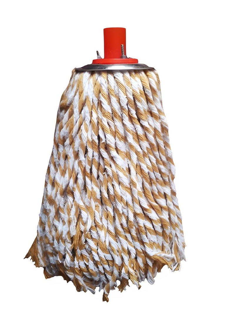 advance Swastik 300 gm Round Mop Head with Fine Cotton Set of 2 Color Multicolor - Image 3