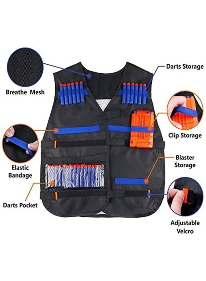 Beauenty Kids Tactical Vest Kit for Nerf Guns N-Strike Elite Series - Image 3