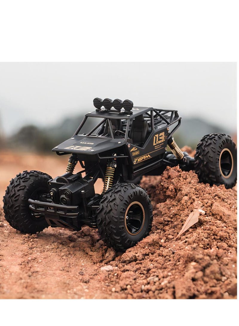 Elongdi Four-Wheel Drive Electric Remote Control Off-Road Vehicle Black - Image 2