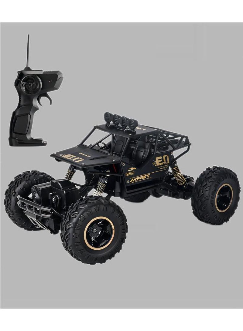 Elongdi Four-Wheel Drive Electric Remote Control Off-Road Vehicle Black - Image 1