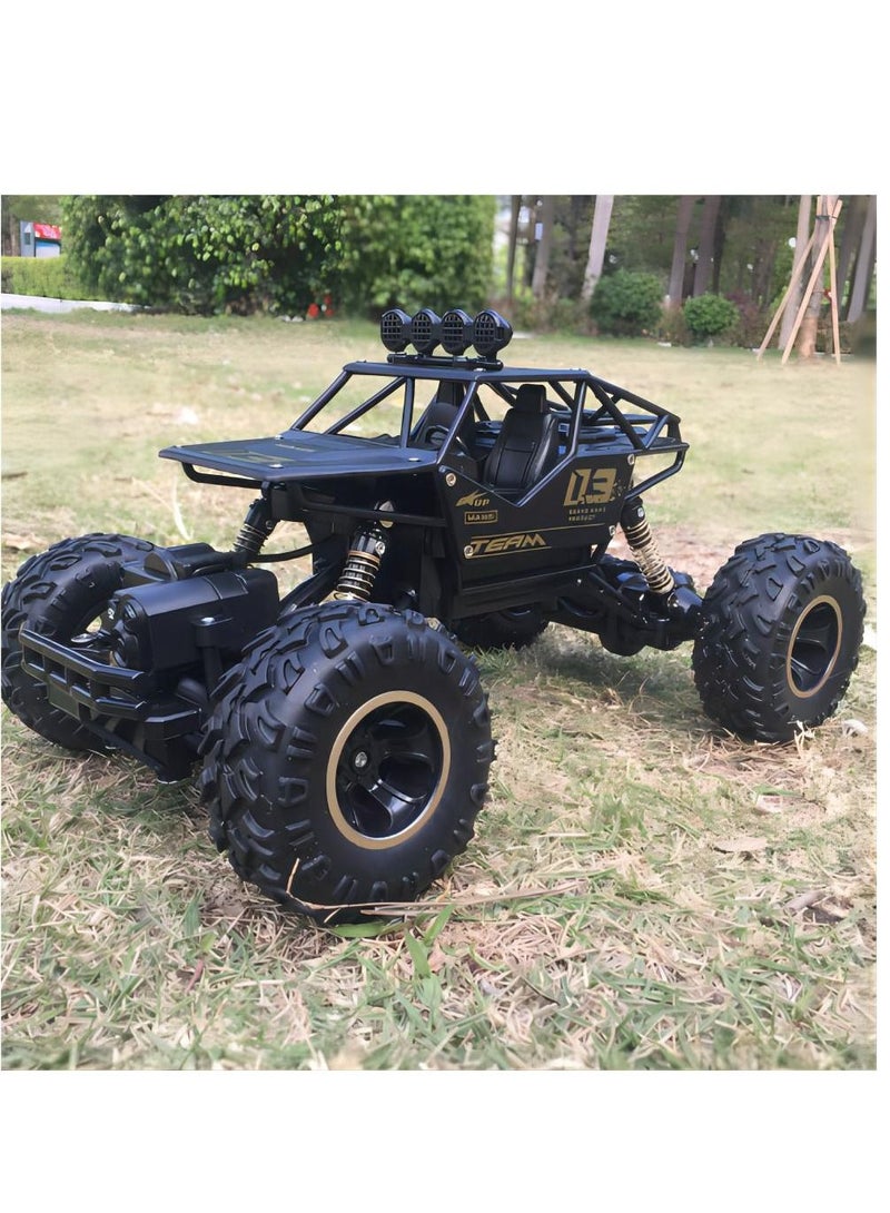 Elongdi Four-Wheel Drive Electric Remote Control Off-Road Vehicle Black - Image 3