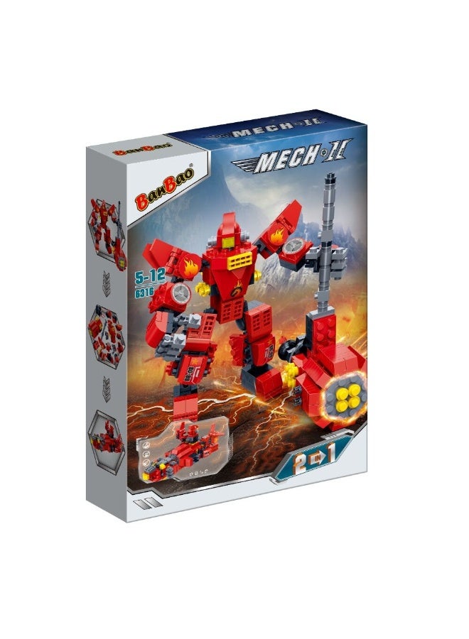 BanBao مجموعة بناء ميك II 2 في 1 351 قطعة - Image 1