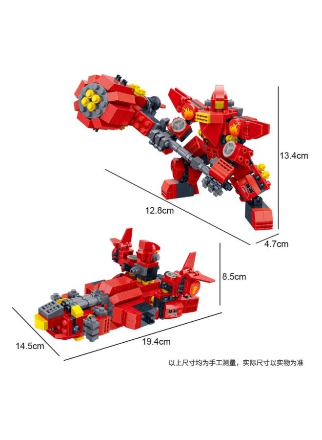 BanBao مجموعة بناء ميك II 2 في 1 351 قطعة - Image 5