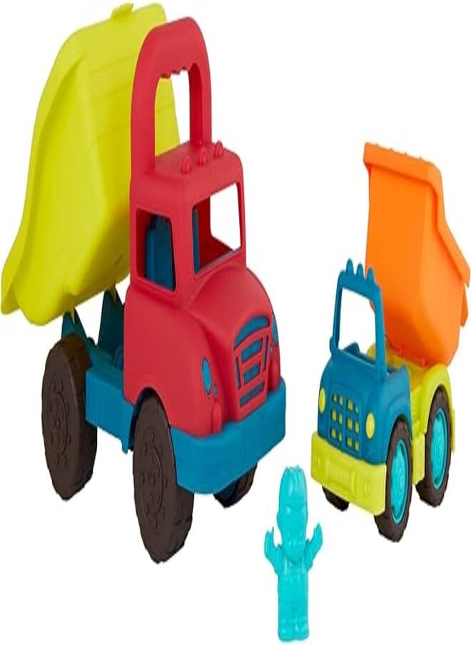 B. Toys B. toys Dump Trucks Set 