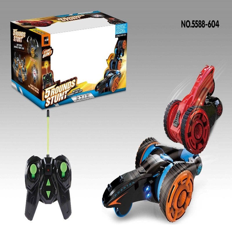 6CH R/C STUNT CAR WITH BATTERY AND USB CHARGER