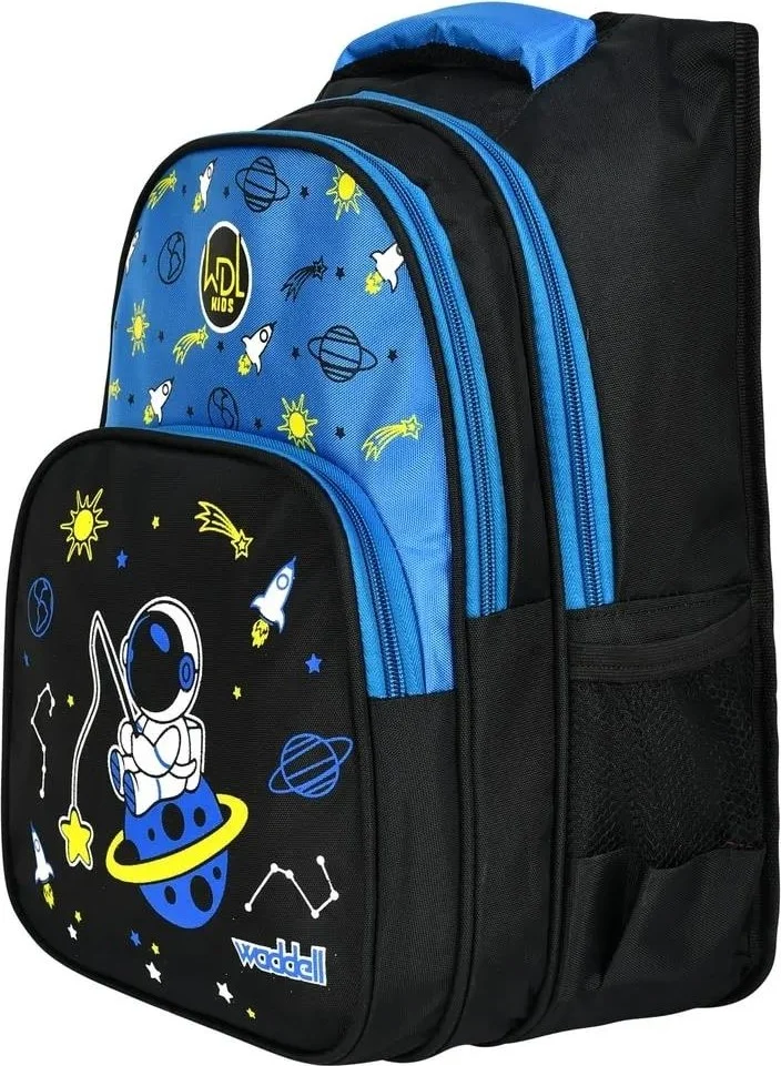 Masho Trend Astronaut School Bag with Fishing Rod + Nutrition + Water Bottle - Space Bag Primary School Bag Backpack