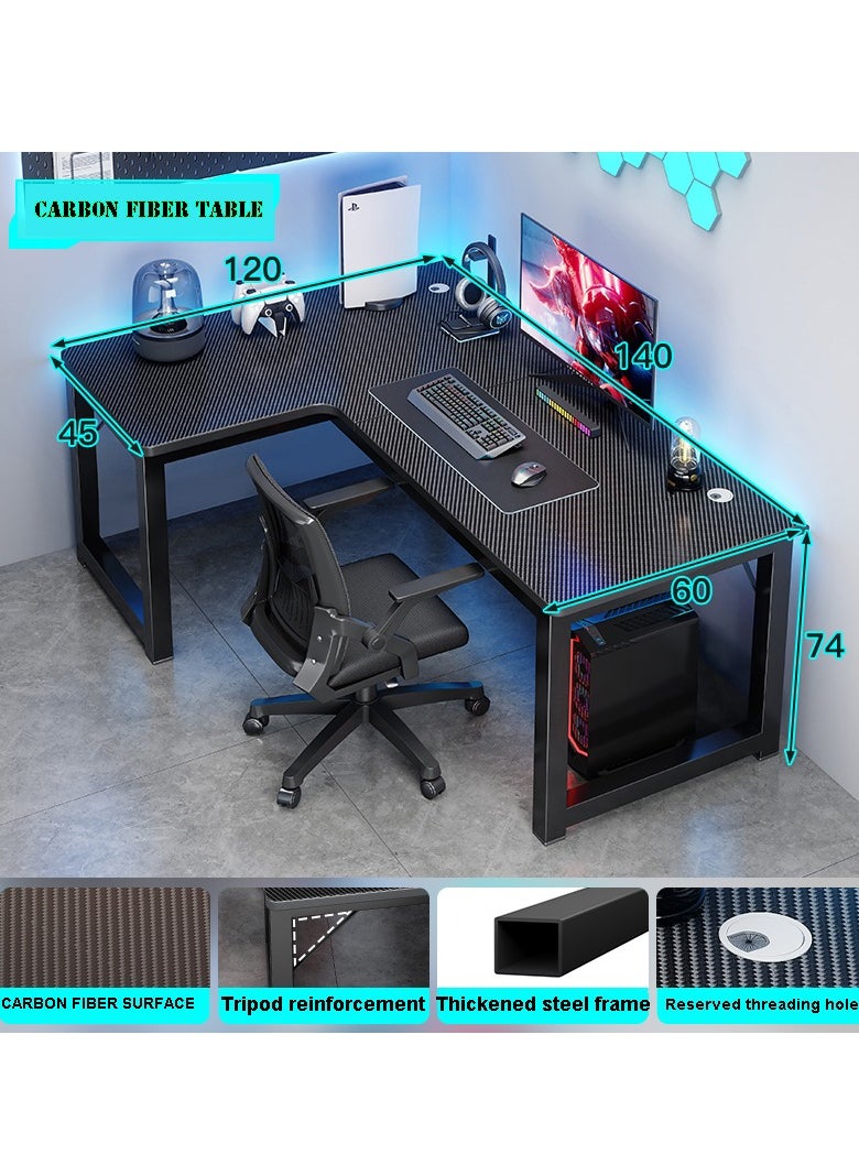 Manta Ray Manta Ray Computer and Multifunction Large Table Home Office Workstation 120x140cm  - Image 4