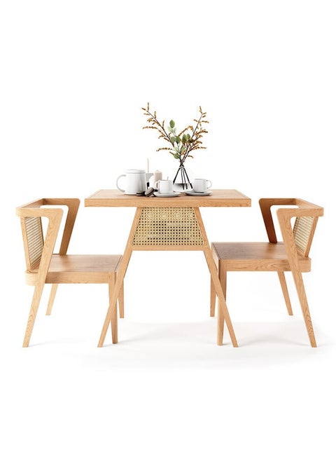 Lassio Table With 2 Chairs Wood