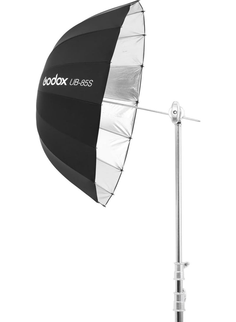 Godox UB-85S Parabolic Umbrella silver diameter 85 - Image 2