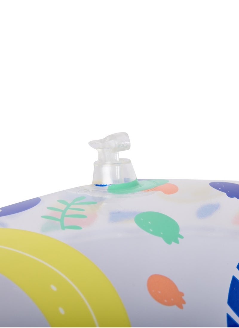 Eurekakids Baby Pool With Tent 40+UPF UV Protection  | Perfect for Beach, Pool and Travel | For 18M+