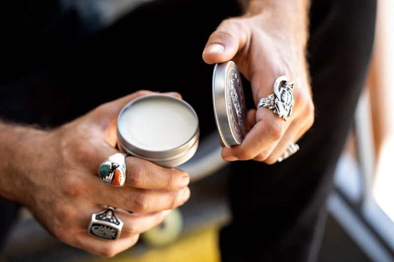 Suavecito Original Scent Beard Balm 1.5 oz Can - No Flaking, Eliminates Dryness & Itchiness - Conditions, Nourishes, Hair & Skin - Image 5