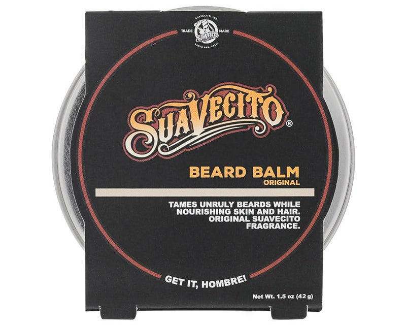 Suavecito Original Scent Beard Balm 1.5 oz Can - No Flaking, Eliminates Dryness & Itchiness - Conditions, Nourishes, Hair & Skin - Image 1