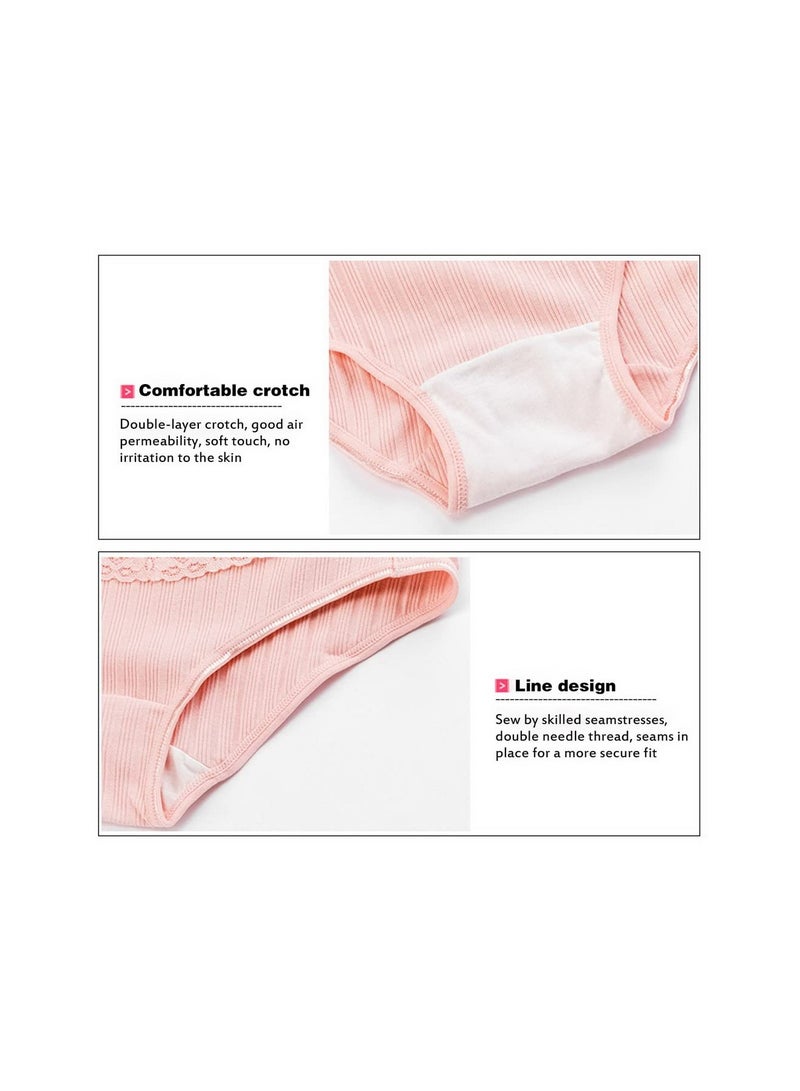 SYOSI Women's  Knickers, Maternity Knickers, 6 Pcs Pregnancy Panties, High Waist Underwear Knickers, Shorts, Pants Belly Support Maternity (XL)  - Image 4