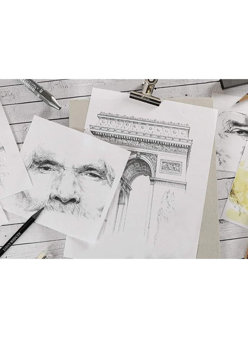 Captaintech A4 Sketch Book Spiral-Bound Universal Artist Paper Pad Watercolor Notepad For Painting Drawing Diary Creative Notebook Gift for Kids - Image 1