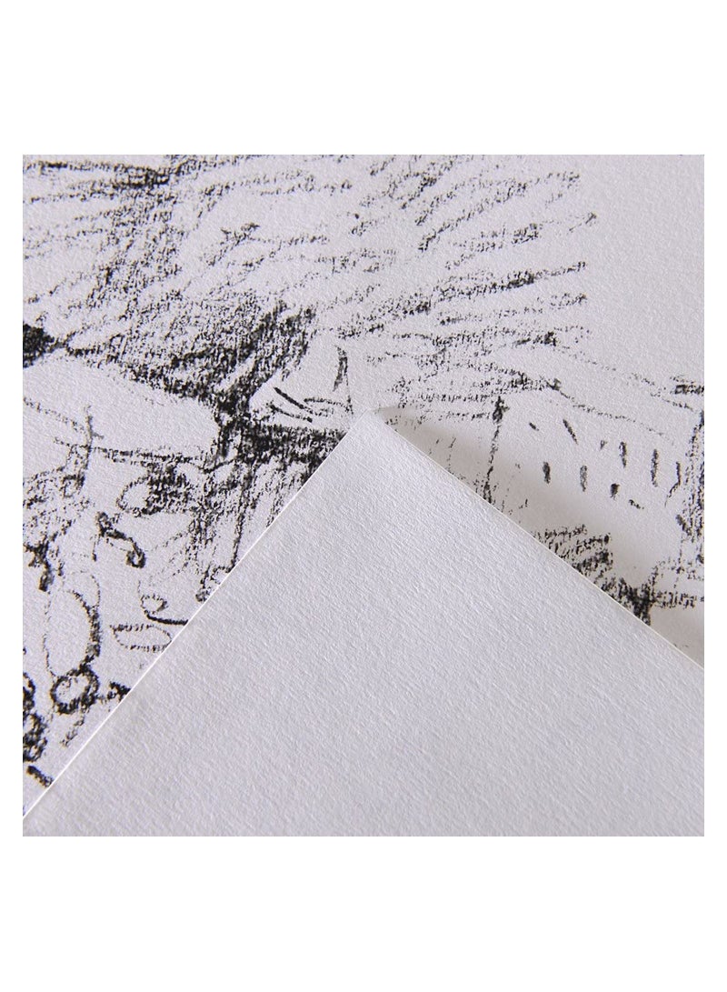 Captaintech A4 Sketch Book Spiral-Bound Universal Artist Paper Pad Watercolor Notepad For Painting Drawing Diary Creative Notebook Gift for Kids - Image 4