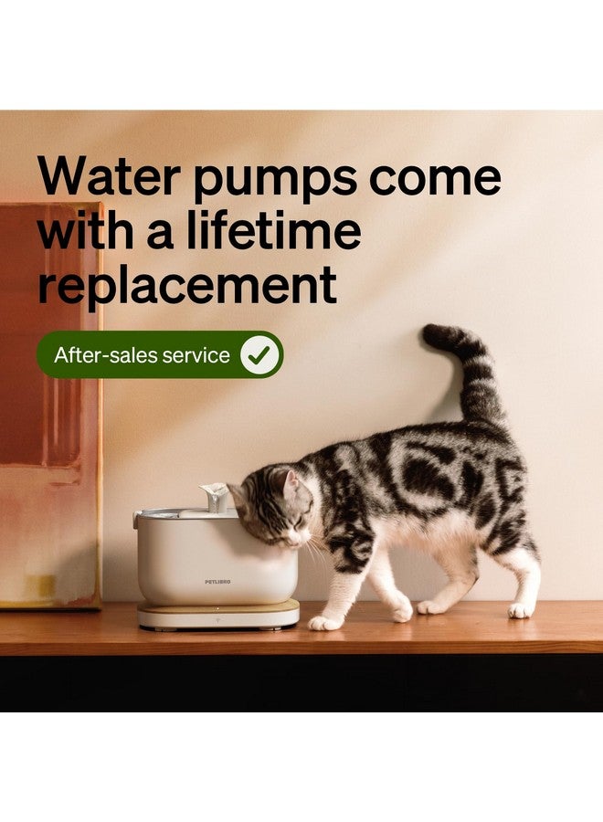 PETLIBRO PETLIBRO Replacement Wireless Pump for Cat Water Fountain PLWF005/PLWF115/PLWF105, Cleaning, Super Quiet Pump for Pet Water Fountain Dog Dispenser  - Image 5