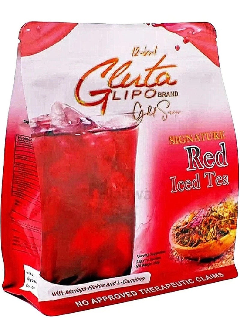 Glutalipo  Red Iced Tea 10 sachets