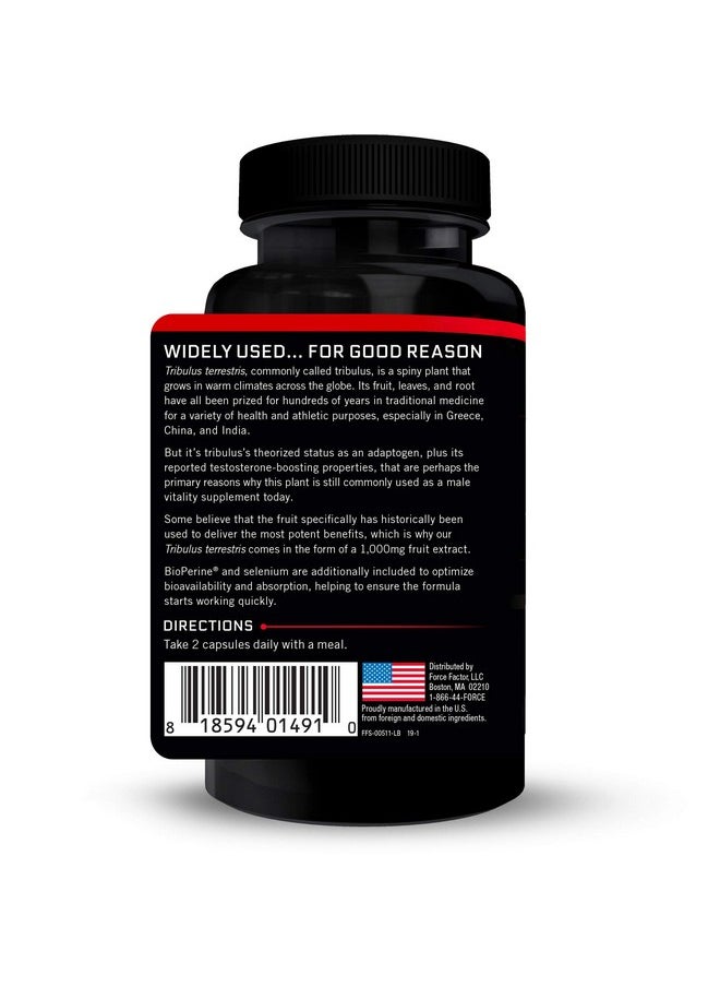 Force Factor Tribulus Terrestris 60Ct (Pack Of 2)  - Image 4