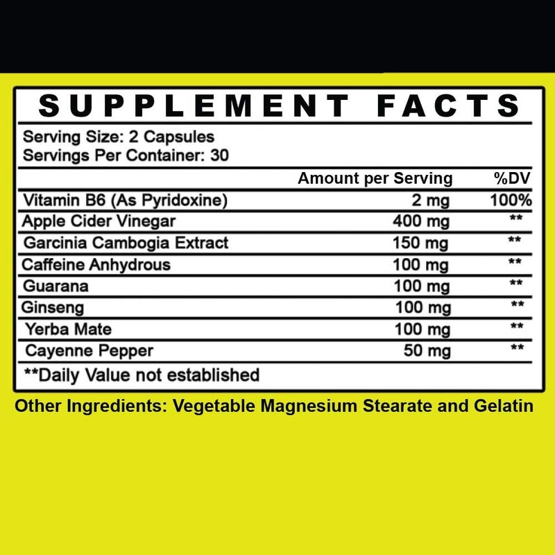 Angry Supplements كبسولات كافيين أنغري إنرجي من أنغري سابليمنتس - معزّز طاقة طبيعي 100% غير معدل وراثيًا لزيادة القدرة على التحمل والتركيز وصحة العقل والجسم 1 زجاجة - Image 4