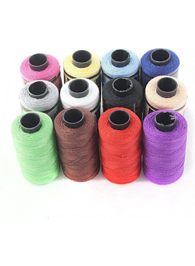 klarako Sewing Thread Spools Sewing Thread Sewing Kit Yarn Coils Strings 12pcs - Image 1
