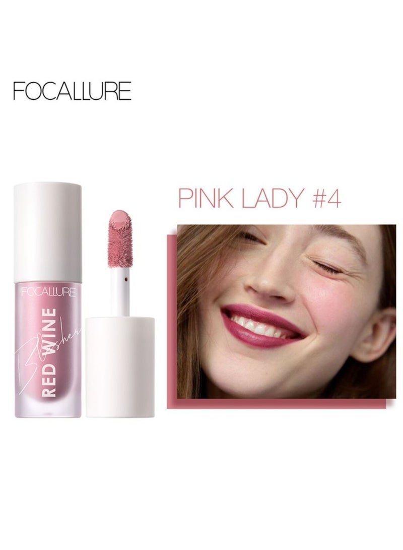 فوكالور أحمر خدود هانجوفر ريد واين طويل الأمد - # 4 بينك ليدي - Image 1