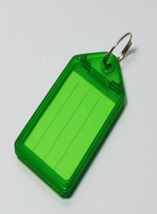 AN Sunshine Office Supply & Stationery Plastic Blank Key tag Hotel Room writable Drawers Multicolor Keyring & Keychain with Name Tag Labels (Pack of 50) - Image 4