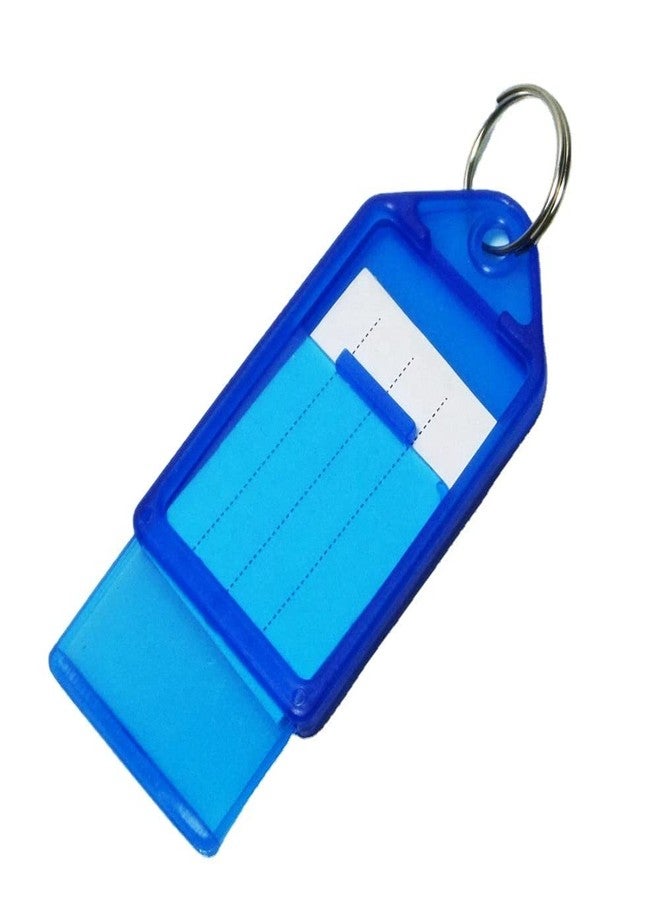 AN Sunshine Office Supply & Stationery Plastic Blank Key tag Hotel Room writable Drawers Multicolor Keyring & Keychain with Name Tag Labels (Pack of 50) - Image 3
