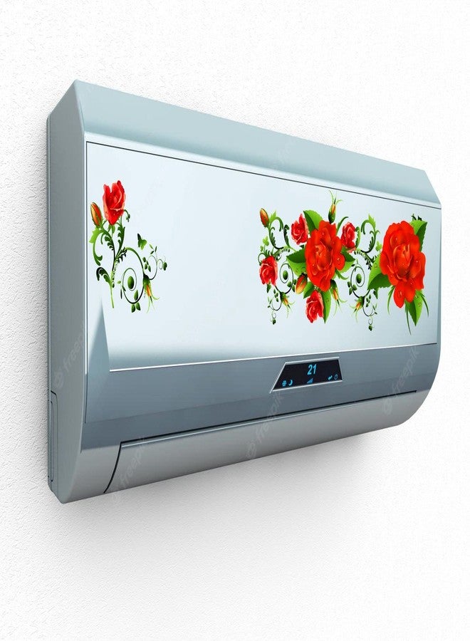 Sticker Studio ملصق جداري من ستيكر ستوديو، ملصق مكيف هواء سبليت (متعدد الألوان، حجم قياسي) (ملصق مكيف سبليت) - Image 4
