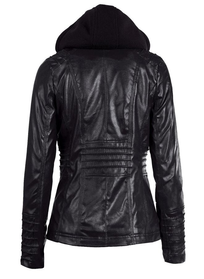 NIBEMINENT Zipper Jacket Black  - Image 2