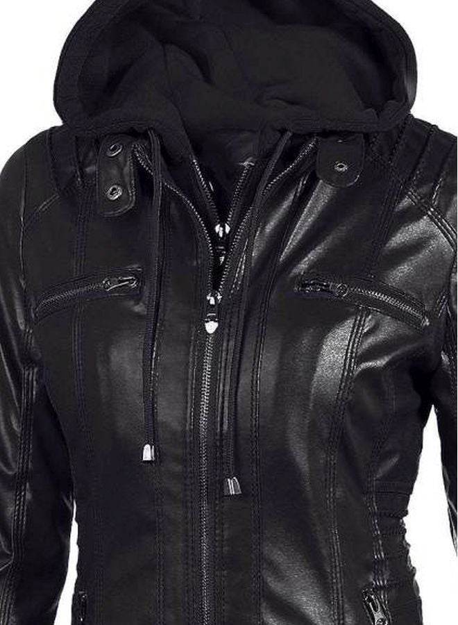 NIBEMINENT Zipper Jacket Black  - Image 3