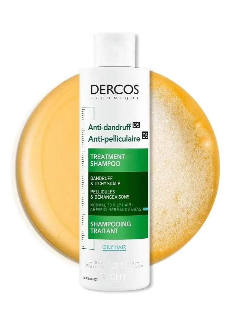 Dercos (Anti Dandruff DS) Dercos Anti Dandruff Shampoo for Normal to Oily - 200ml - Image 1