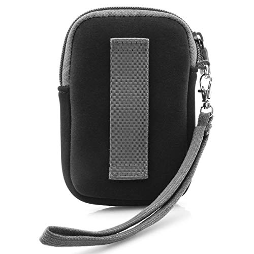 USA Gear Small Digital Camera Case with Wrist Strap, Belt Loop - Camera Case Small Compact Compatible with Canon Powershot Elph, Pouch G7 Mark iii, Nikon Coolpix, Cybershot, Pixpro & More (Black) - Image 5