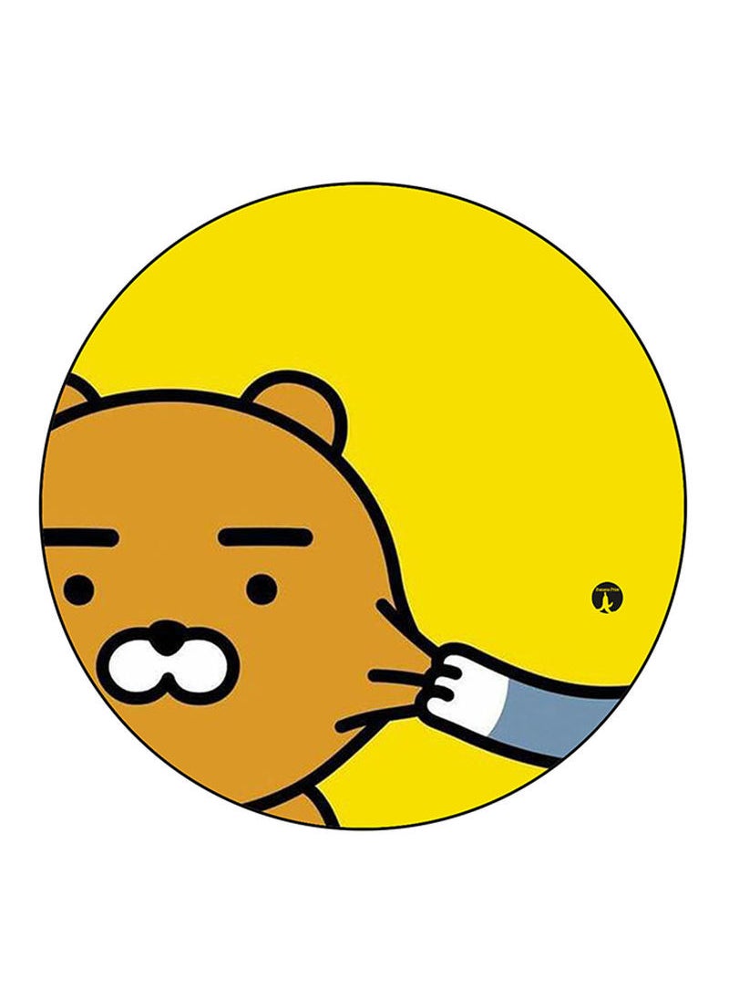 RKN Bear Printed Mouse Pad Multicolour 