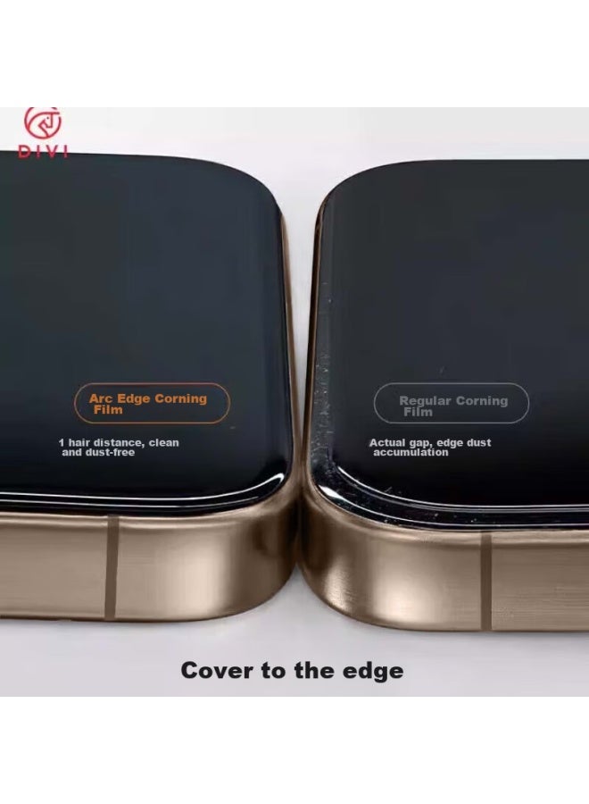 DiVi First Guard For Apple 16, Anti-peeping Tempered Glass Film, Iphone 16 Corning Phone Film, Dust-proof, Shockproof, Anti-fingerprint, Quick Installation, Dust-free Installation, Anti-spy, 28° - Image 3