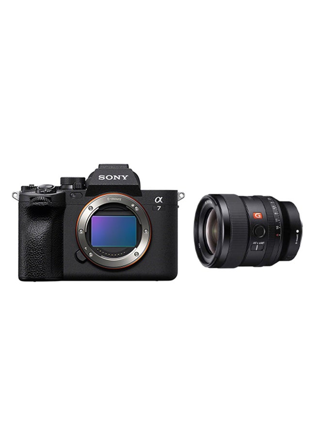 Sony Alpha 7 IV Full-Frame Mirrorless Interchangeable Lens Camera, ILCE-7M4 + Fe 24mm F1.4 gm Lens , SEL24F14GM (Black) - Image 1