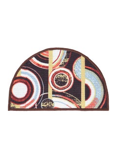 Status Contract Semi Circle/D-Shape Entrance Floor Door Mats Home Decor Non-Slip Carpet for Bathroom, Bedroom, Balcony, Living Room Washable Dirt Trapper, 38 X 58 Cm  - Image 2
