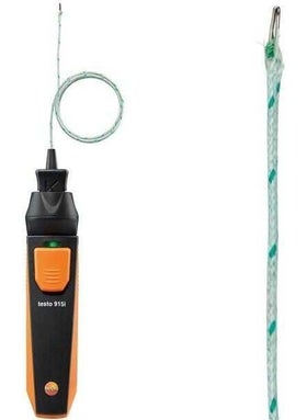 915I Thermometer with Flexible Probe and Smartphone Operation
