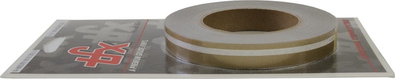 Universal TFX 00083098 - Auto Customizing Dual Pinstripe - 8/16" x 50' (1/4” Stripe, 1/8" Gap, Then 1/8” Stripe) - 098-Autumn Gold Metallic - Image 1