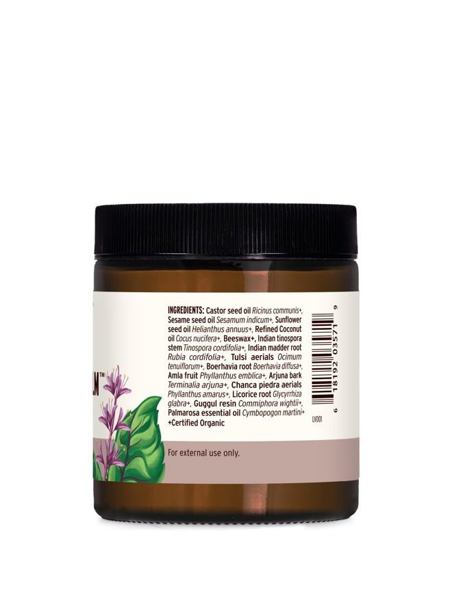 Banyan Botanicals Breast Care Balm – Organic Herbal Salve with Tulsi & Palmarosa – for Lymph Massage & Breast Health – Promotes Healthy Circulation – 4 oz – Non GMO Sustainably Sourced Petroleum Free - Image 3
