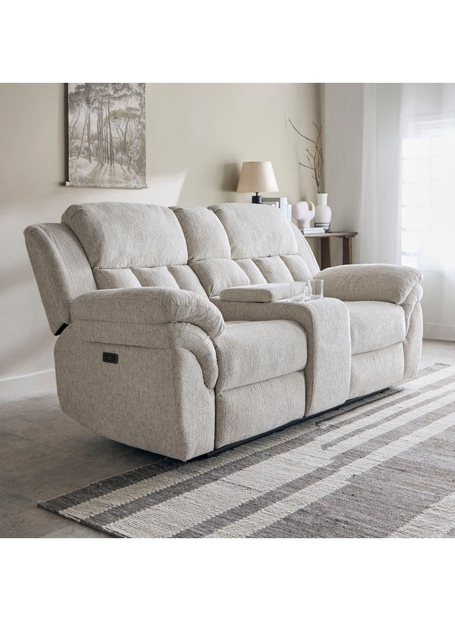 Home Box Stanford Power 2-Seater Fabric Recliner With Console And 2 Cupholders 99 X 205 X 98 Cm  - Image 1